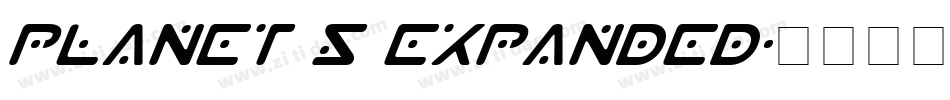 Planet S Expanded字体转换